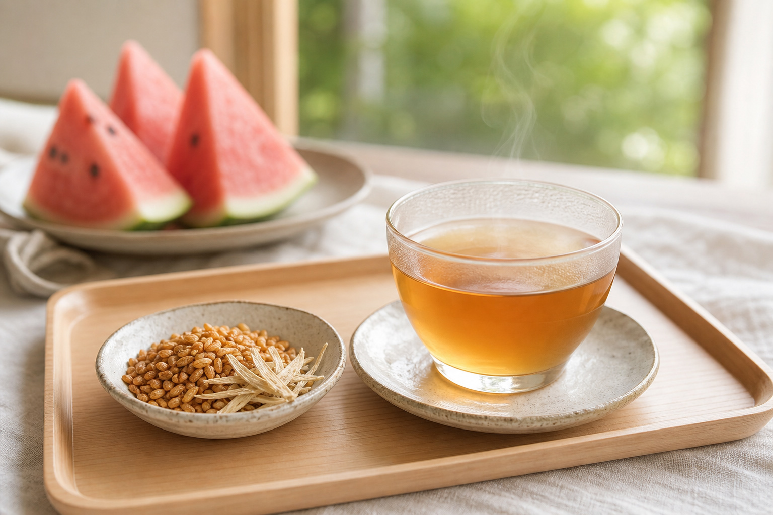 姜丝炒米茶与生姜