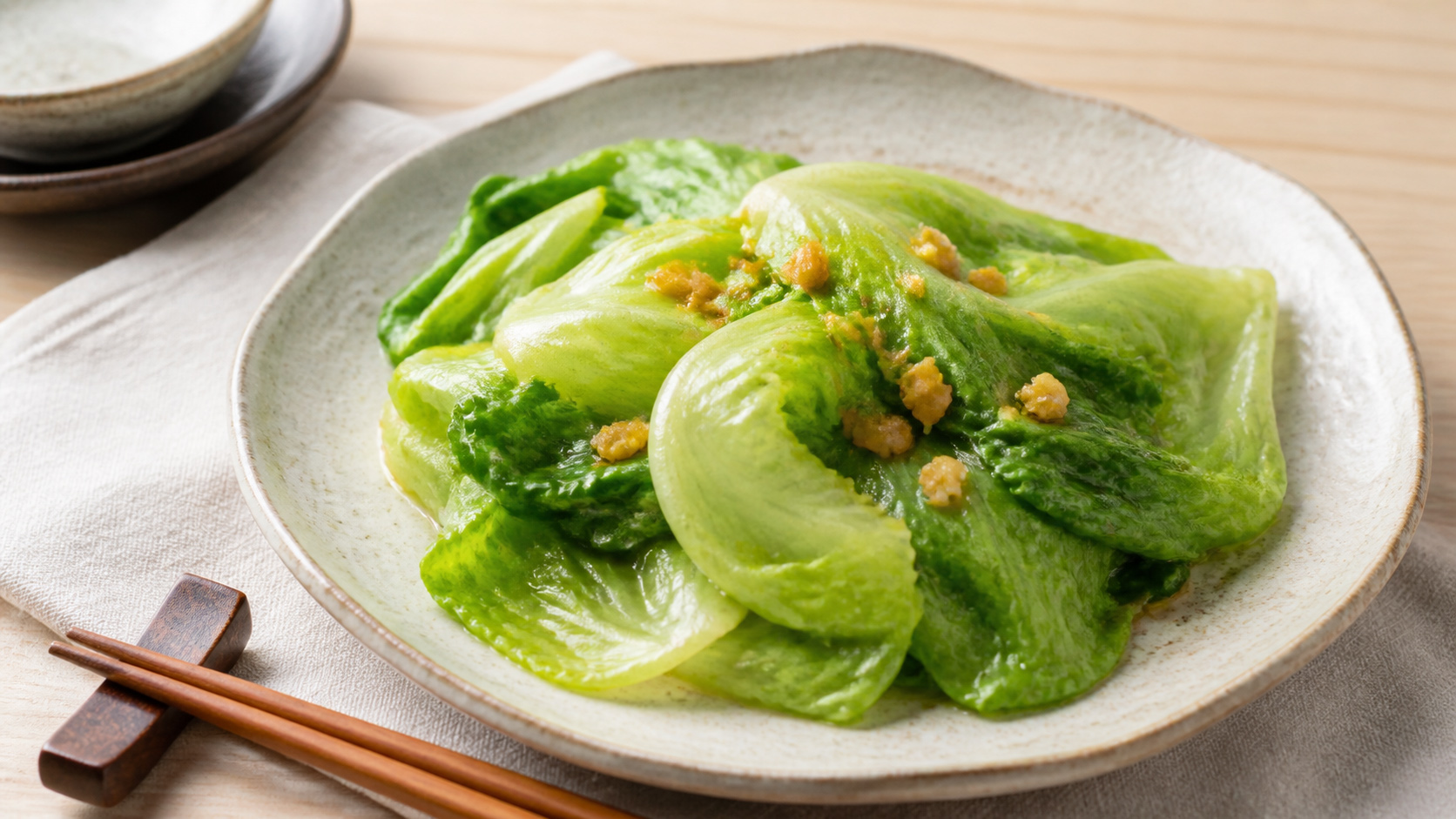 蒜蓉炒生菜
